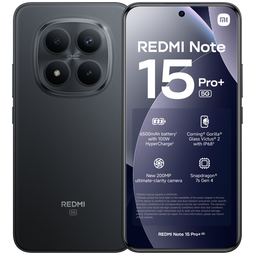 XIAOMI Redmi Note 15 Pro+ 5G 8GB/256GB BLK - 256 GB Zwart