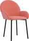 vidaXL - Eetkamerstoelen - 2 - st - fluweel - roze