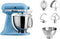 KitchenAid Artisan 5KSM175PSEVB - Keukenrobot - 4,8L RVS kom - Blauw velvet