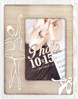 ZEP - Houten Fotolijst Ballet Dance Bruin voor foto 10x15 - PN2246