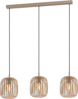 EGLO Romazzina - Hanglamp - E27 - 90 cm - Zandkleur