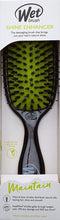 Wet Brush - Shine Enhancer Haarborstel - Ultra-zachte IntelliFlex natuurlijke varkenshaar - Zwart