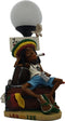 Rastafari Bureaulamp - Grappige Wiet Accessoires - 33 cm Hoog - Inclusief Snoer