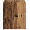 vidaXL - Wastafelkast - 60x38,5x46 - cm - bewerkt - hout - oud - houtkleurig