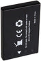 Patona 1165 - Accu Li-Ion 1200mAh - 4,3mm hoog - 51,3mm breed - 32,3mm diep