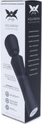Pixey - Aqua Mini Wand Vibrator - Zwart