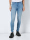 Noisy May NMLUCY NW SKINNY JEANS - Dames Jeans - Skinny - Lichtblauw - Maat 28 X L32