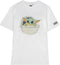 T-Shirt met Korte Mouwen voor kinderen The Mandalorian Wit - XS