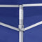 vidaXL - Partytent - met - 2 - zijwanden - inklapbaar - 2x2 - m - staal - blauw