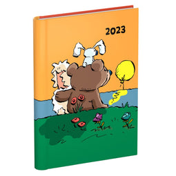 Agenda 2023 120x160 wire-o Ritstier 7dagen/2pagina's beer