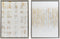Schilderij DKD Home Decor Abstract (60 x 3 x 80 cm) (2 Stuks)