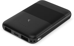 Ksix BXBA5000SM03 - Powerbank - 5000mAh - 2x USB-A uitgangen - 1x USB-C in-/uitgang