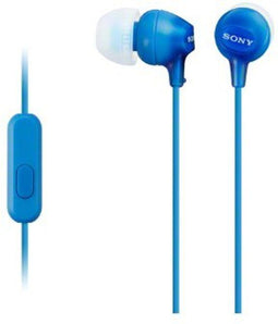 Sony MDR-EX15AP - In-ear oordopjes - Neodymium-drivers - Blauw