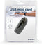 Gembird FD2-SD-1 - Geheugenkaartlezer USB 2.0 - Geschikt voor SD MMC RS-MMC - Zwart