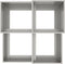 vidaXL - Tuinplanter - 100x100x60 - cm - RVS