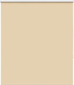vidaXL - Rolgordijn - verduisterend - 120x150 - cm - stofbreedte - 116,6 - cm - beige
