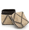 De Balinese Jagged Offermand - Naturel Zwart - M