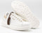 GUESS Salerno - Dames Sneakers - Gouden achterkant - Wit/Goud - Maat 39