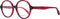 Christian Lacroix CL1122 53159 bril zonder sterke - Dames - Rood