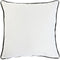 Kussen Home ESPRIT Wit Zwart Bedrukt 45 x 15 x 45 cm