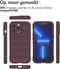 iMoshion Hoesje Geschikt voor iPhone 13 Pro Hoesje Siliconen - iMoshion EasyGrip Backcover - Aubergine