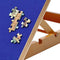 Ravensburger Puzzel Bord - Verstelbaar tot 3 hoogtes - Antislip fluwelen deklaag - Blauw