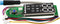 Dashboard voor scooter, bluetooth V2.0 met 3 verbindingskabels, dashboard printplaat + afdekking, co