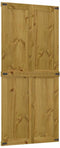 vidaXL - Schuifdeur - CORONA - 90x210 - cm - massief - grenenhout