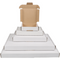 Paardekooper - Brievenbusdoos met klep 345x255x28mm wit