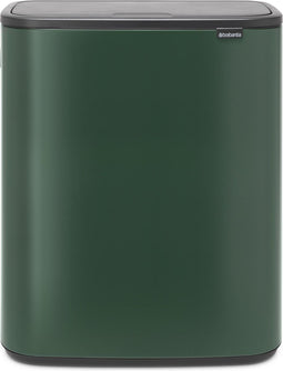 Brabantia Bo Touch Bin - Prullenbak - 60 liter - Soft-touch opening - Pine Green