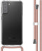 iMoshion Hoesje Geschikt voor Samsung Galaxy S21 FE Hoesje Met Koord - iMoshion Backcover met koord - Transparant