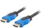 Lanberg CA-HDMI-20CU-0045-BK - HDMI 2.0 M/M-kabel - 4K UHD 60Hz - Blauw Zwart