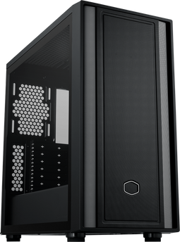 Cooler Master MasterBox 600 Lite - Tower - Gehard glas - Zwart