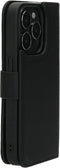 Mobiparts iPhone 15 Pro - Leather 2 in 1 Wallet Case - Uitneembare backcover MagSafe - Zwart