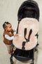 Binibamba Rose buggy snuggler - Roze