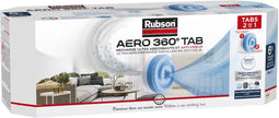 Rubson AERO 360 - Navullingen Vochtopnemer - 2-in-1 Vochtregulatie en Geurverwijdering - Neutraal (6 stuks)