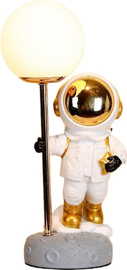 Cozella® Astronaut Lamp - USB Bureaulamp - Verstelbare Lichtinstellingen - Wit