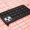 iMoshion Hoesje Geschikt voor iPhone SE (2022) / SE (2020) / 8 / 7 Hoesje Siliconen - iMoshion Pop It Fidget Toy - Pop It hoesje - Zwart