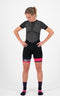 Rogelli Select - Fietsbroek - Race fit - Zwart / Roze - Maat L