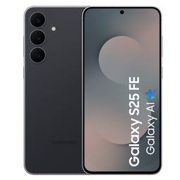 Samsung Galaxy S25 FE - Zwart - 128 GB - Fysieke simkaart + eSIM