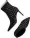 Guess Dafina3 - Enkellaarsjes - Zwart leatherlook - Maat 40