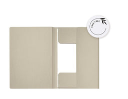 Djois - Dossiermap Tree-Free A4 3 kleppen 226gr grijs
