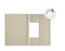 Djois - Dossiermap Tree-Free A4 3 kleppen 226gr grijs