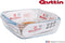 Serveerschaal Quttin 1,1 L Kristal Vierkant (19,7 x 16,8 x 5,6 cm)