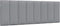 vidaXL - Hoofdbordkussen - 120 - cm - stof - lichtgrijs