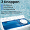 Brock WM6002WH - Camping wasmachine - 6,8Kg was - 5,0Kg centrifuge capaciteit - Blauw/Wit/Zwart