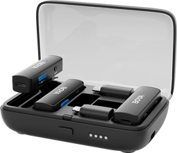 Boya Boyalink - Draadloze dasspeldmicrofoon - 2.4G tweekanaals