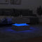 vidaXL - Salontafel - met - LED-verlichting - 50x50x40 - cm - grijs - sonoma - eiken