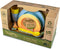 Viking Toys Ecoline - Eetset - 24-Delige Set van Borden Kommen Bekers Lepels Messen en Vorken - Blauw Geel Oranje Groen