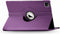 imoshion Tablet Hoes Geschikt voor iPad Pro 12.9 (2021) / iPad Pro 12.9 (2020) / iPad Pro 12.9 (2022) - imoshion 360° Draaibare Bookcase - Paars /Paars